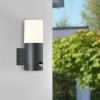 Brilliant Aberdeen utendørs vegglampe, sensor, høyde 23,2 cm, antrasitt Online