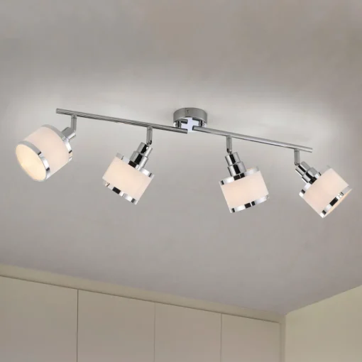 JUST LIGHT. GmbH Accor takspotlight med fire flammer Clearance