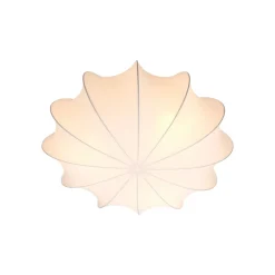 Nordlux Aeron taklampe, tekstil, hvit, diameter 60 cm Best