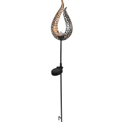Näve Aideen - dekorativ LED-solcellelampe med jordspyd| Solcellelamper