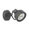 FARO BARCELONA Alfa - utendørs LED-veggspot, bøybar, IP65 Hot
