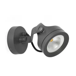 FARO BARCELONA Alfa - utendørs LED-veggspot, bøybar, IP65 Hot