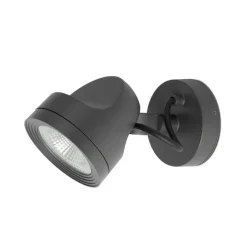 FARO BARCELONA Alfa - utendørs LED-veggspot, bøybar, IP65 Hot