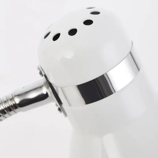 Brilliant Allison bordlampe, hvit, høyde 33,5 cm, metall| Kontorbelysning|Bordlamper