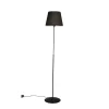 Aluminor Store gulvlampe, svart/svart| Gulvlamper