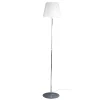 Aluminor Store gulvlampe, krom/hvit| Gulvlamper