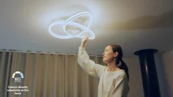 Trio Lighting Ambala LED downlight, 4 lyskilder, hvit, metall, CCT, dimbar| Spotter I Tak