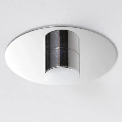 Brilliant Andria taklampe i tekstil, 60 cm, hvit Discount