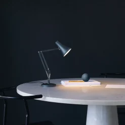 Anglepoise 90 Mini Mini LED-bordlampe stålblå New