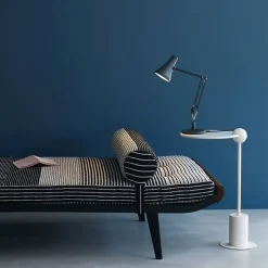 Anglepoise 90 Mini Mini LED-bordlampe stålblå New