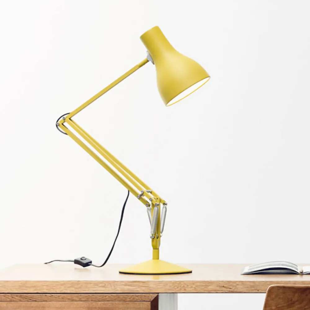 Anglepoise Type 75 bordlampe Margaret Howell gul Hot