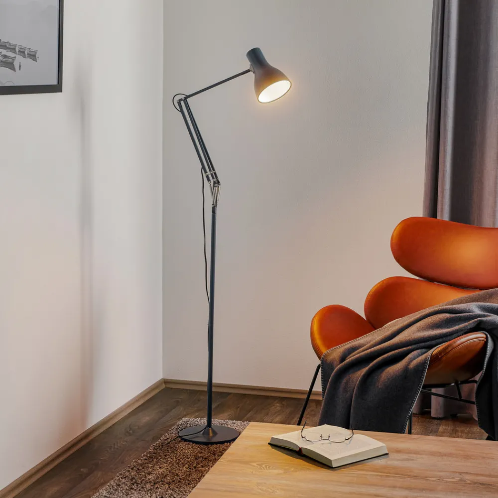 Anglepoise Type 75 gulvlampe skifergrå Best