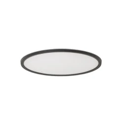 TK Lighting Aqua LED-panel, Ø 40 cm, svart, metall/plast, CCT dimbar Discount
