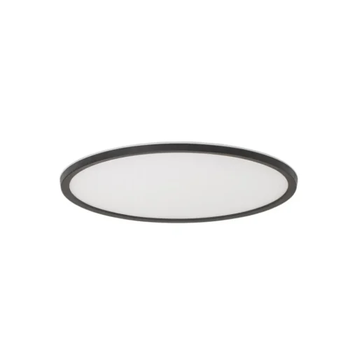 TK Lighting Aqua LED-panel, Ø 40 cm, svart, metall/plast, CCT dimbar Discount