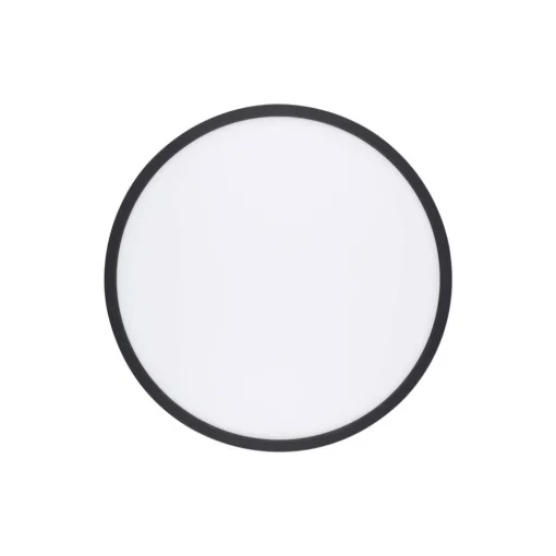 TK Lighting Aqua LED-panel, Ø 40 cm, svart, metall/plast, CCT dimbar Discount