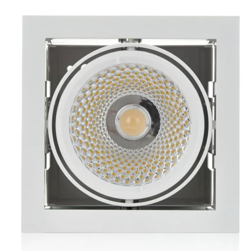 Arcchio Adin LED-innbyggingslampe, 4 000 K, 25,9 W, hvit| Butikkbelysning|Downlights