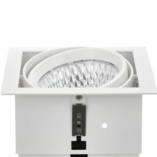 Arcchio Adin LED-innbyggingslampe, 4 000 K, 25,9 W, hvit| Butikkbelysning|Downlights
