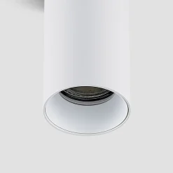 Arcchio Downlight Brinja, hvit, metall, Ø 6 cm, rund, GU10| Spotter I Tak|Taklamper