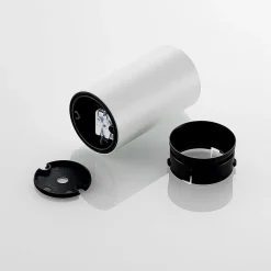 Arcchio Downlight Brinja, hvit, metall, Ø 6 cm, rund, GU10| Spotter I Tak|Taklamper