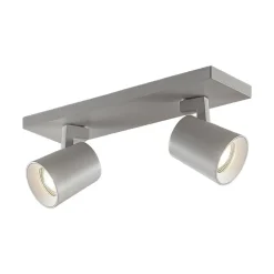 Arcchio downlight Iavo, 30 cm, hvit, 2 lyskilder, metall| Butikkbelysning|Design- Og Hotellbelysning