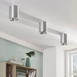 Arcchio downlight Jolina, rund, grå, 13 cm, metall Discount