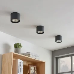 Arcchio downlight Mabel, Ø 12 cm, grå, metall, GU10| Butikkbelysning|Design- Og Hotellbelysning
