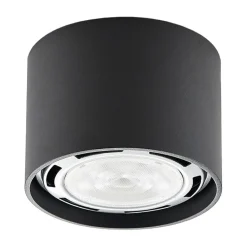 Arcchio downlight Mabel, Ø 12 cm, grå, metall, GU10| Butikkbelysning|Design- Og Hotellbelysning