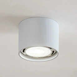 Arcchio downlight Mabel, Ø 12 cm, hvit, metall, GU10 Clearance