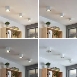 Arcchio downlight Mabel, Ø 12 cm, hvit, metall, GU10 Clearance