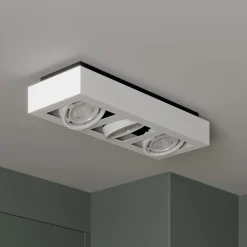 Arcchio downlight Ronka, 50 cm, 3 lyskilder, hvit, GU10 Best