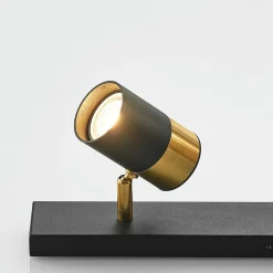 Arcchio Evaro takspot, gullring bak, 5-lk.| Butikkbelysning|Kontorbelysning