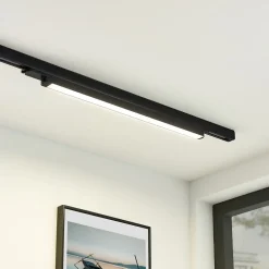 Arcchio Harlow LED-skinnelampe, svart, 69 cm, 4 000 K Hot