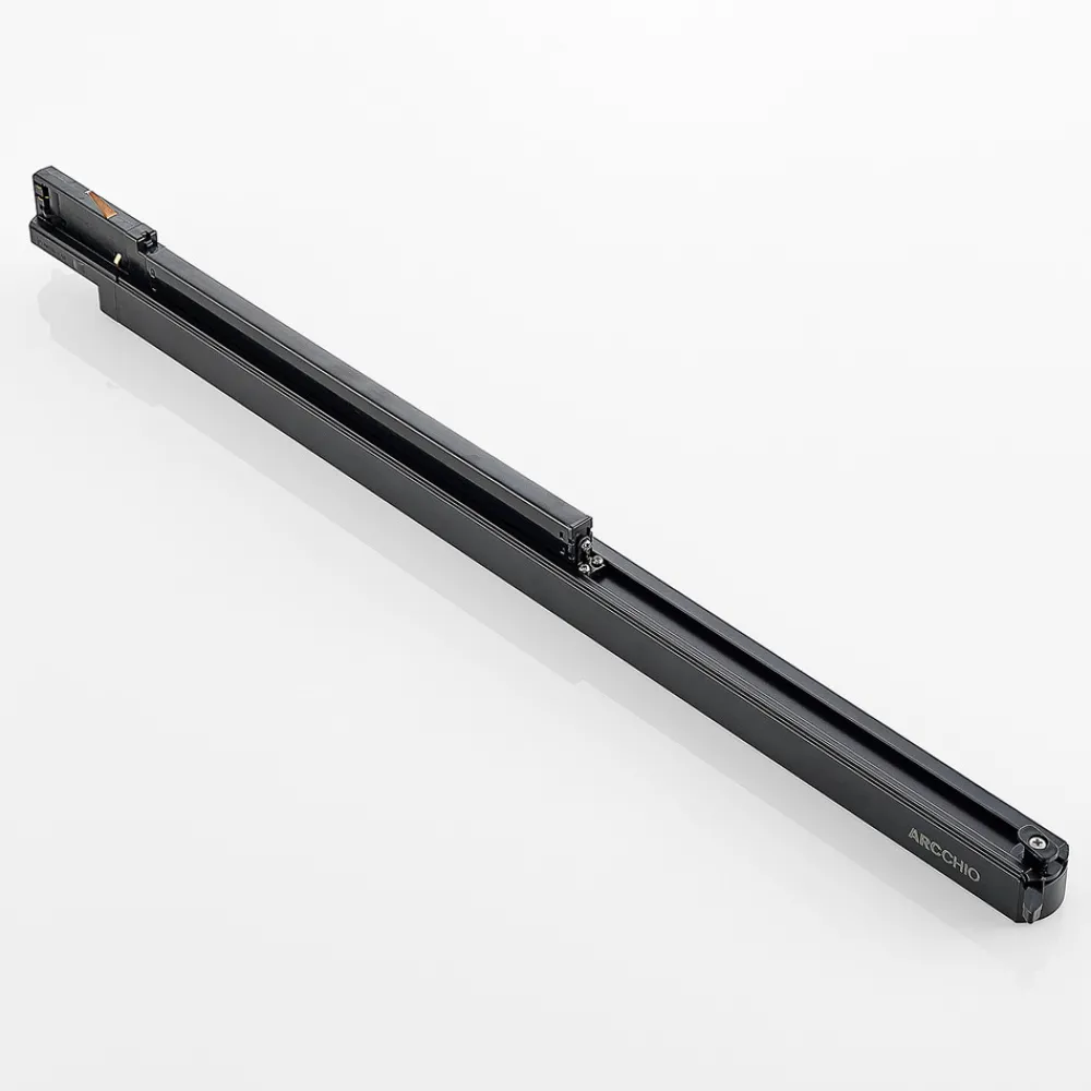 Arcchio Harlow LED-skinnelampe, svart, 69 cm, 4 000 K Hot