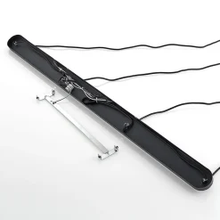 Arcchio hengelampe Cosmina, 4 lyskilder, lengde 120 cm, svart Discount