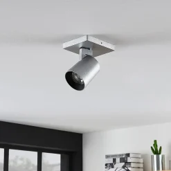 Arcchio Iavo spot, kantet, alu, 1 lyskilde Discount