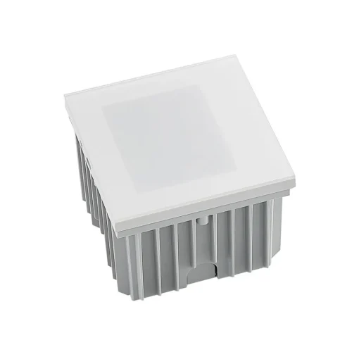 Arcchio LED innfelt vegglampe Zamo, hvit, 11 cm, metall, IP65| Kommersiell Utebelysning|Led-Utendørs