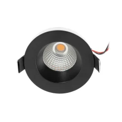 Arcchio LED-downlight Aryx, svart, 2700K| Butikkbelysning