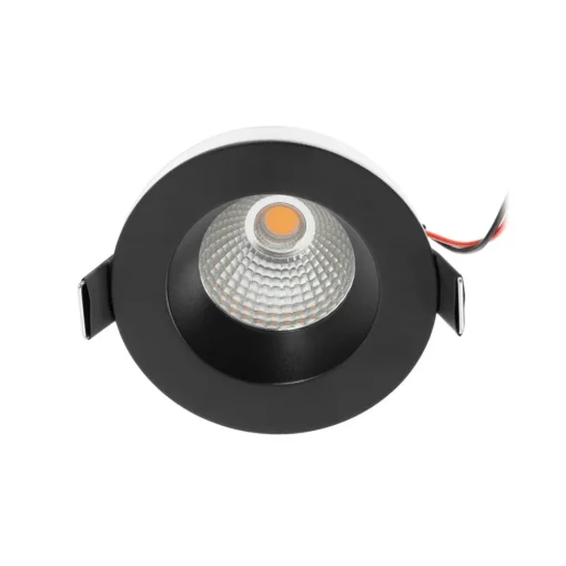 Arcchio LED-downlight Aryx, svart, 2700K| Butikkbelysning