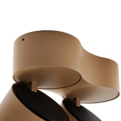 Arcchio LED-downlight Rotari, brun, 2 lyskilder, 8,9 W| Spotter I Tak