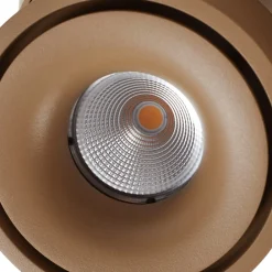 Arcchio LED-downlight Rotari, brun, 2 lyskilder, 8,9 W| Spotter I Tak