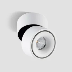 Arcchio LED-downlight Rotari, hvit, 1 lyskilde, 790lm| Butikkbelysning|Kontorbelysning