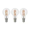 Arcchio LED-filamentpære E14 G45, sett med 3 stk. 4000 K| E14 Pærer|Led-Pærer