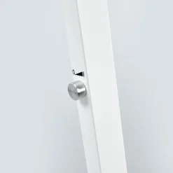 Arcchio LED-gulvlampe Logan Basic, hvit, 6 000 lm, dimbar| Kontorbelysning|Led-Innendørs