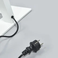 Arcchio LED-gulvlampe Logan Basic, hvit, 6 000 lm, dimbar| Kontorbelysning|Led-Innendørs