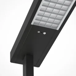 Arcchio LED-gulvlampe til kontor Susi, svart, sensor, berøringsdimmer Clearance