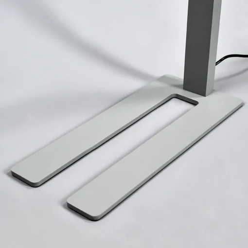 Arcchio LED-gulvlampe til kontor Jolinda, sølv, CCT, sensor, New