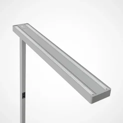 Arcchio LED-gulvlampe til kontor Susi, sett med 2, sølv, sensor Outlet