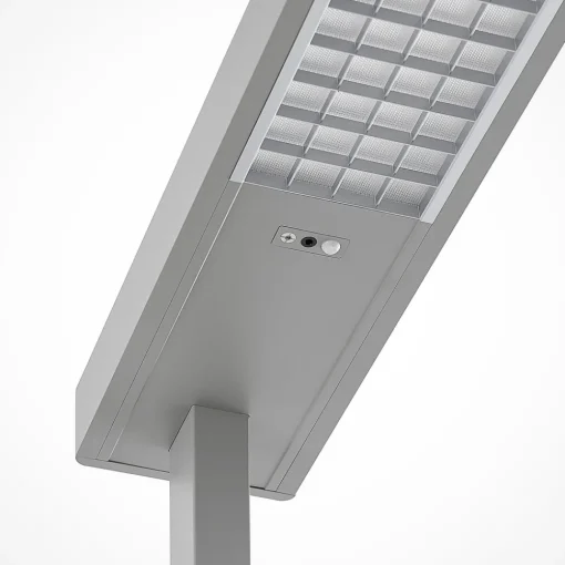 Arcchio LED-gulvlampe til kontor Susi, sett med 2, sølv, sensor Outlet