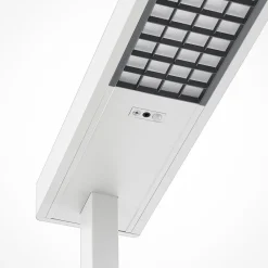 Arcchio LED-gulvlampe til kontor Susi, hvit, sensor, berøringsdimmer New