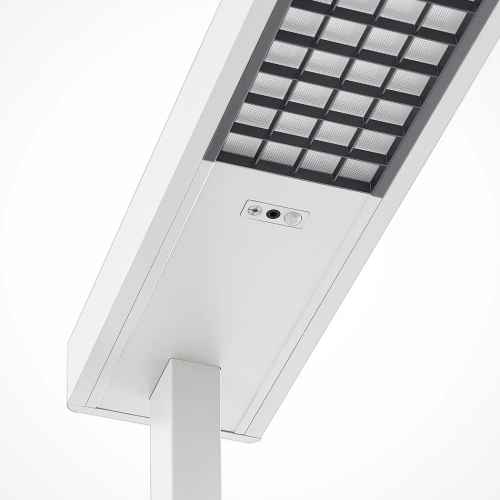 Arcchio LED-gulvlampe til kontor Susi, hvit, sensor, berøringsdimmer New